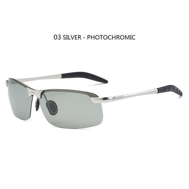Photochromic Polarized Sunglasses Men Driving Chameleon Glasses AV8R